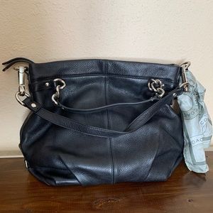 Coach Black Leather Purse